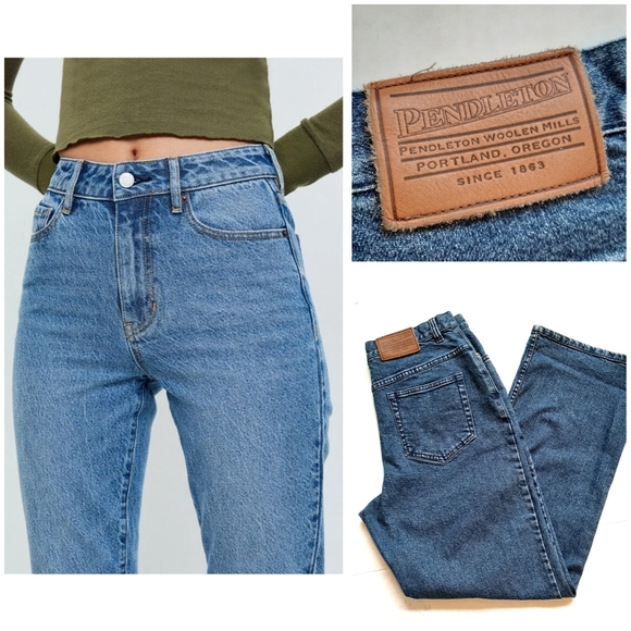 Pendleton Denim - Pendleton High Waist Mom Bootcut Jeans 12P